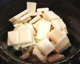 Foto del paso 1 de la receta: Turrón duro Suchard de chocolate blanco Jorgette