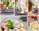 A picture of step 5 of Healthy Ambrosia Salad.