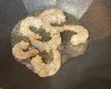 A picture of step 1 of Classic Chinese Shrimp Fried Rice.