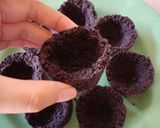 Foto langkah ke 4 dari resep Cupcake Oreo (No Bake) Mudah.