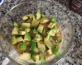 Foto del paso 6 de la receta: Ensalada de Cuscús o Quinoa y pimientos del piquillo con salmón ahumado