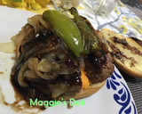 Foto del paso 6 de la receta: BBQ jalapeño Burger rellena de queso