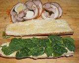 A picture of step 1 of Pork Leg Roll Sandwich, Jon Style.