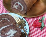 Foto langkah ke 10 dari resep Bolu Gulung Cokelat Ekonomis.