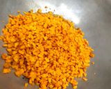 A picture of step 4 of Green Garlic And Fresh Haldi Instant Pickle.