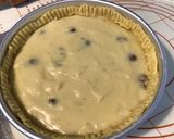 Une image de l'étape 13 de Flan pâtissier aux raisins de corinthe et vanille pâte brisée au rhum.