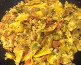 A picture of step 12 of Tawa omelete.