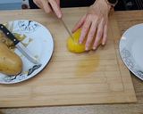Foto del paso 2 de la receta Patatas rellenas de jamón