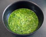 Edible Chrysanthemum Pesto recipe step 4 photo