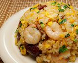 Foto langkah ke 5 dari resep Resep Nasi Goreng ala Hongkong 港式茶餐廳炒飯.