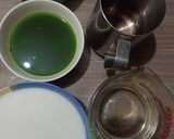 Foto langkah ke 1 dari resep Cendol tepung beras.