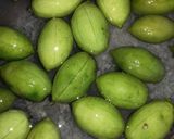 Hình bước làm 2 của món Cà na ngâm đường