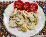 Foto del paso 8 de la receta: Ensalada tibia de papas al estilo alemán