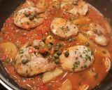 Foto del paso 21 de la receta: Cazuela de merluza con almejas y patatas rosadas