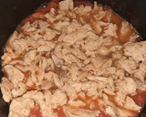 A picture of step 12 of Spaghetti with sossi chunks.