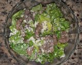 Foto del paso 5 de la receta: Ensalada de lechuga con gnocchis integrales y queso rallado