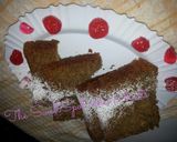 A picture of step 6 of Chocolate _banana bread# chocolate baking contest#.