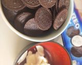 Foto langkah ke 1 dari resep Cake Oreo w/ whipped cream home made ekonomis.