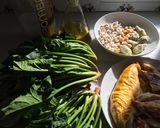 Foto del paso 1 de la receta: Arroz caldoso, con espinacas