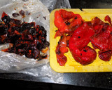 Foto del paso 10 de la receta: Cubos de papa a la mostaza con pollo y morrones asados (receta incluida)