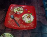 A picture of step 8 of Healthy fruit custard.
