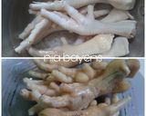 Foto langkah ke 1 dari resep Maeun Dakbal (ceker pedas ala korea).