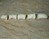 A picture of step 2 of Manda Patti (Roll Patti).