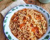 Foto langkah ke 9 dari resep Seblak Mie Macaroni.