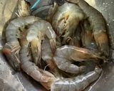 Gambar langkah 1 resipi Udang Goreng Kunyit.