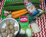 Foto langkah ke 1 dari resep Sop Oyong Bihun.