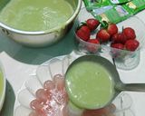 Foto langkah ke 3 dari resep Puding matcha mix 3 lapis.