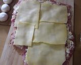 Pas rețetă Ruladă de pui cu ciuperci și cașcaval și cartofi la cuptor 3 fotografie