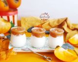 Une image de l'étape 4 de Panna cotta au kaki.