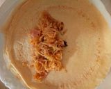 Φωτογραφία βήματος 4 της συνταγής Λούμπια (lumpia) με κοτόπουλο και ζαμπόν, με φύλλο για κρέπες