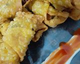 A picture of step 8 of Samosa roll.