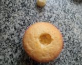 Foto del paso 4 de la receta: Muffins de limón, relleno con dulce de leche