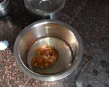 A picture of step 4 of Rabdi malpua.