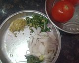 A picture of step 1 of Drumstick, Eggplant, and Lentil Dumpling Curry.