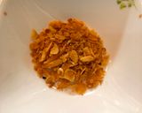 A picture of step 1 of Garlic Chili Miso.