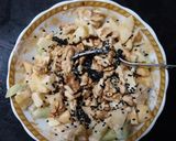 A picture of step 3 of Cucumber-Apple salad.
