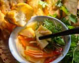 Hình bước làm 3 của món Quẩy chiên giòn