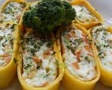 Foto langkah ke 9 dari resep Tamagoyaki / telur dadar gulung.