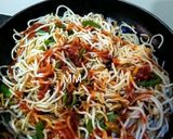 A picture of step 4 of Veg Chowmein.