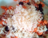 Foto del paso 2 de la receta: Bondiola rellena con pasas uva zanahoria bacon con sals queso