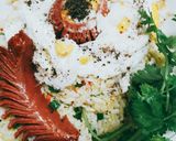 Hình bước làm 3 của món Ăn sáng với cơm rang