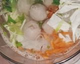 Foto langkah ke 2 dari resep Bakso kuah sayur.