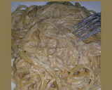 Foto del paso 1 de la receta: Espaguetis con salsa de pera