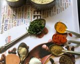 A picture of step 1 of Masala puri.