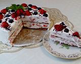 Tejszínes eper torta 🍓🍰 recept fázis 10 fotója