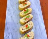 A picture of step 9 of Tamagoyaki (Japanese Omelette).